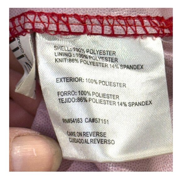 Arizona Cardinals Women Red Hooded Jacket XL NFL Team Apparel Hoodie Lightweight - Picture 8 of 8